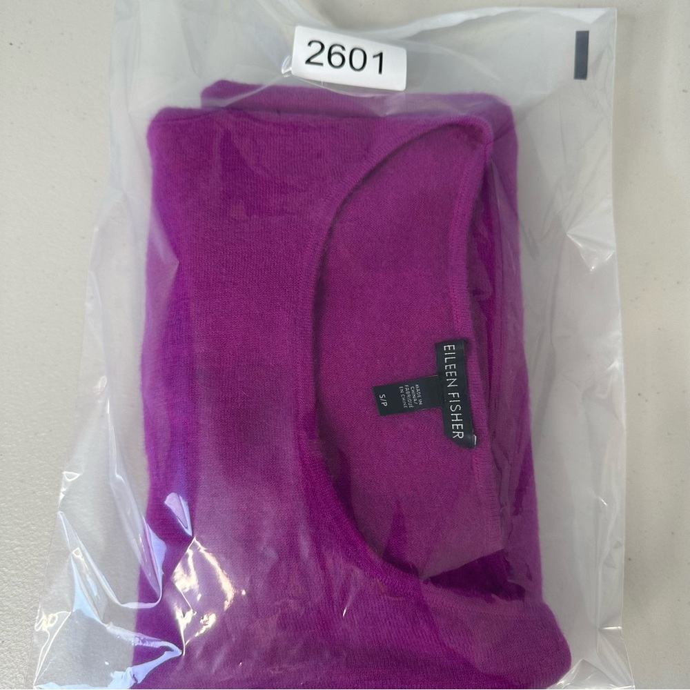 Eileen Fisher Cashmere Sweater Size S - Picture 8 of 8